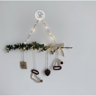 Dreamcatcher noel có đèn led (có sẵn)