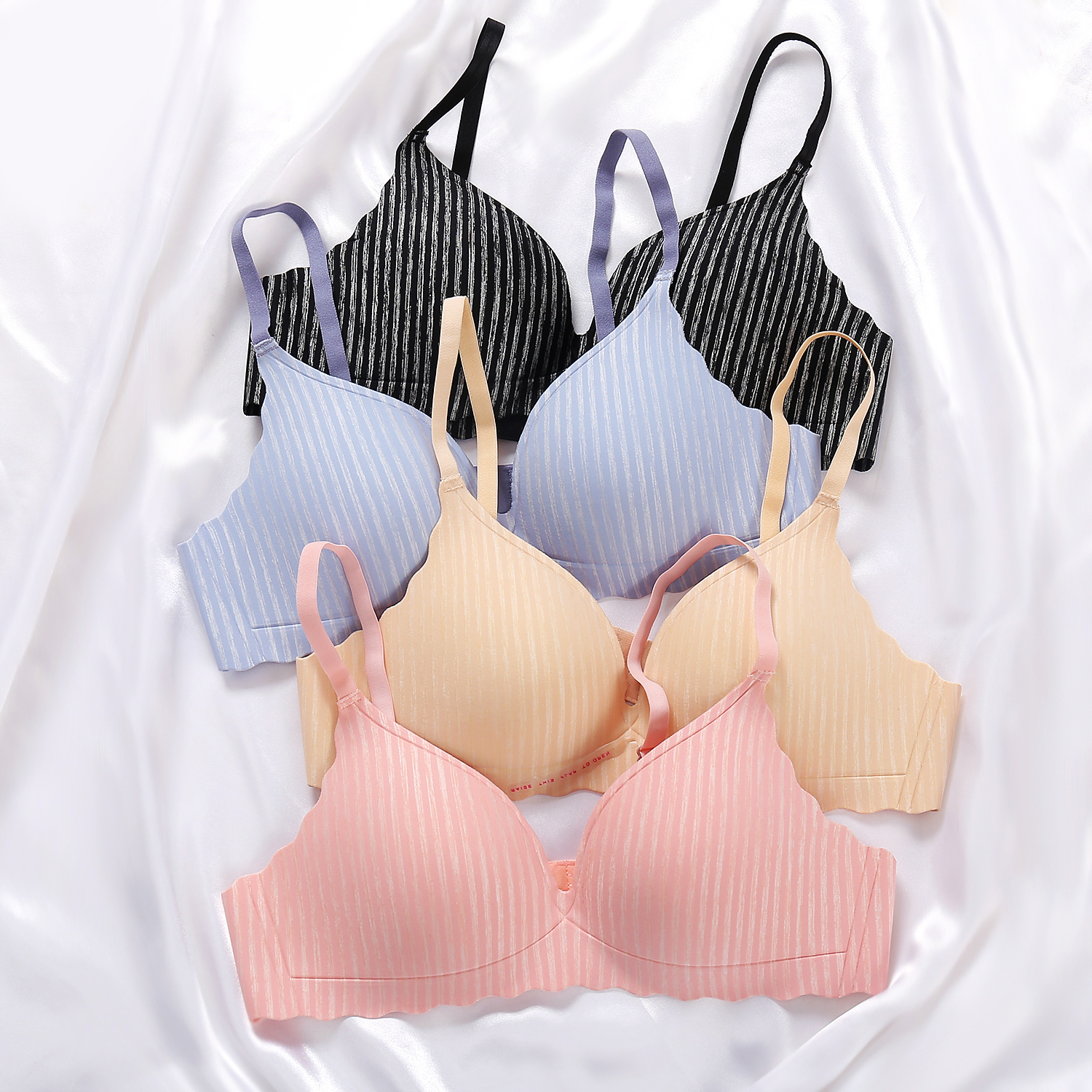 Áo Ngực Kẻ Sọc Cup A B Thời Trang Cho Nữ | BigBuy360 - bigbuy360.vn