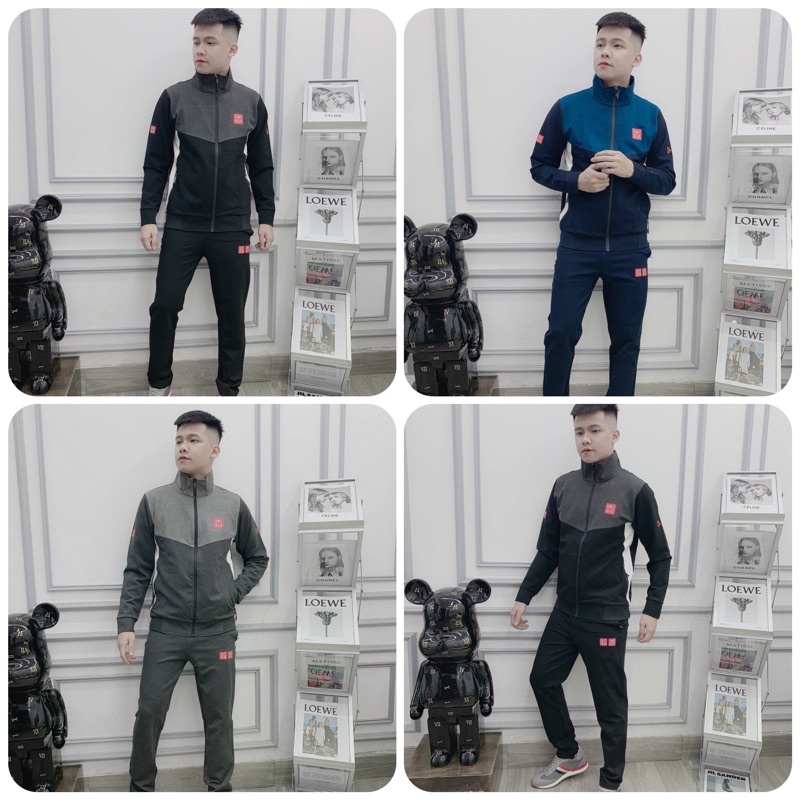 Bộ Nỉ Đanh Thể Thao Nam UNIQLO Hàng Cao Hàng Xịn