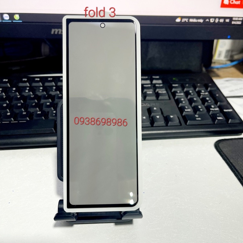 Kính cường lực chống nhìn trộm Samsung galaxy Z Fold 4 / Z Fold 3 / Z Fold 2 siêu bảo vệ