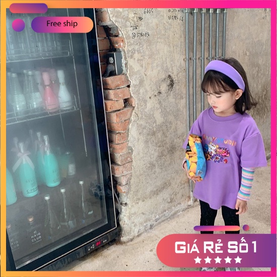 Quần Legging dài bo co giãn mùa thu Hàn Quốc Cho Bé Gái từ 7-28kg Songngukids