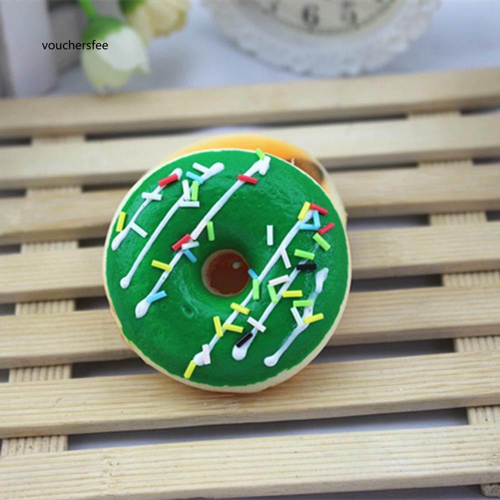 Đồ chơi bóp mềm hình bánh donut giảm căng thẳng cho trẻ và người lớn