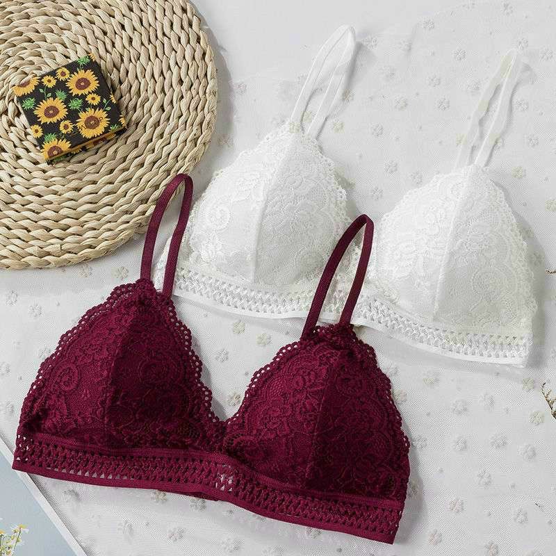 Áo bra dây ren cài sau mút đệm mỏng - áo lót nữ mặc nhà [Br21] | BigBuy360 - bigbuy360.vn