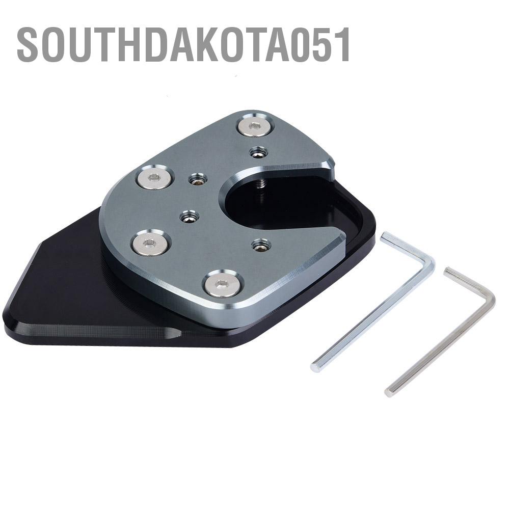 Southdakota051 Motorcycle Anti-slip Side Stand Kickstand Extension Pad Enlarge for Honda NC750X/X-ADV 17-19