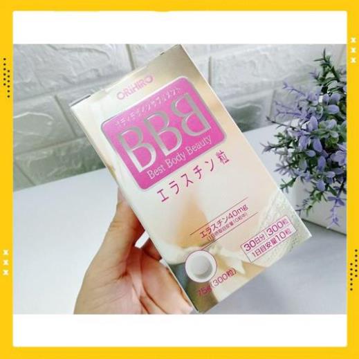 Viên uống nở ngực Best Body Beauty (BBB) Orihiro 300 viên [HÀNG NHẬT NỘI ĐỊA] tăng kích thước vòng 1