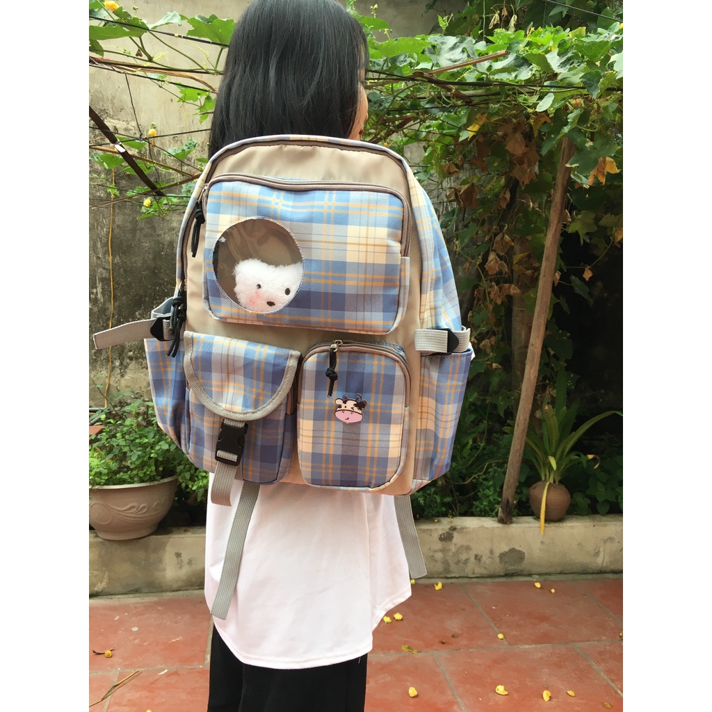 Balo kẻ caro nữ kute