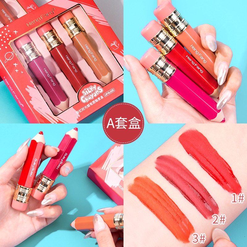 [Hàng mới về] Son kem HengFang màu lì xinh xắn | BigBuy360 - bigbuy360.vn