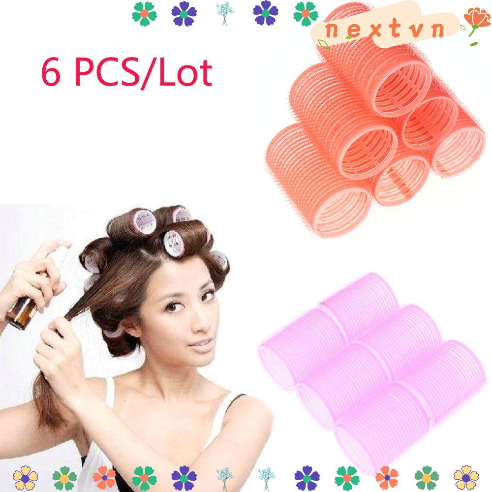 [Hàng mới về] Set 6 lô uốn tóc nhiều kích cỡ chuyên nghiệp dành cho salon