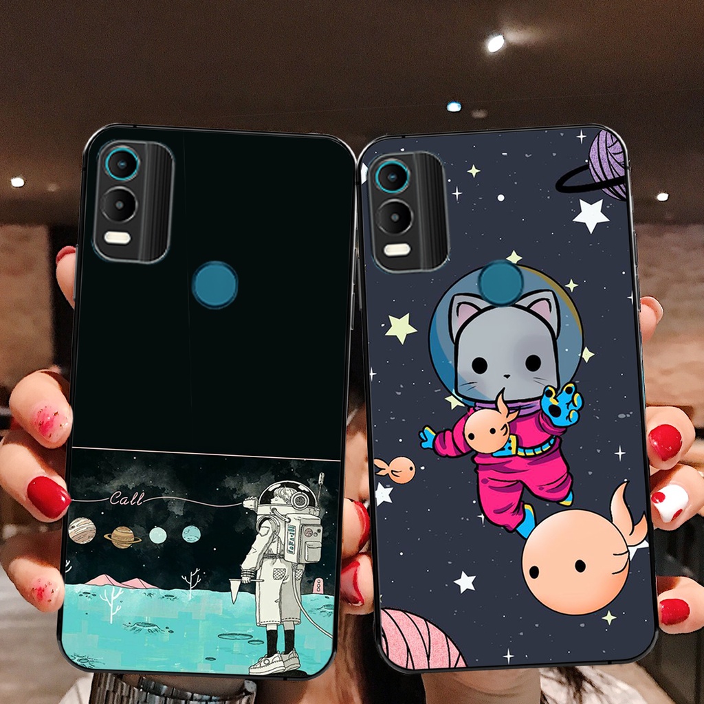 Ốp lưng Nokia C21 Plus phi hành giá cute siêu đẹp giá rẻ bền