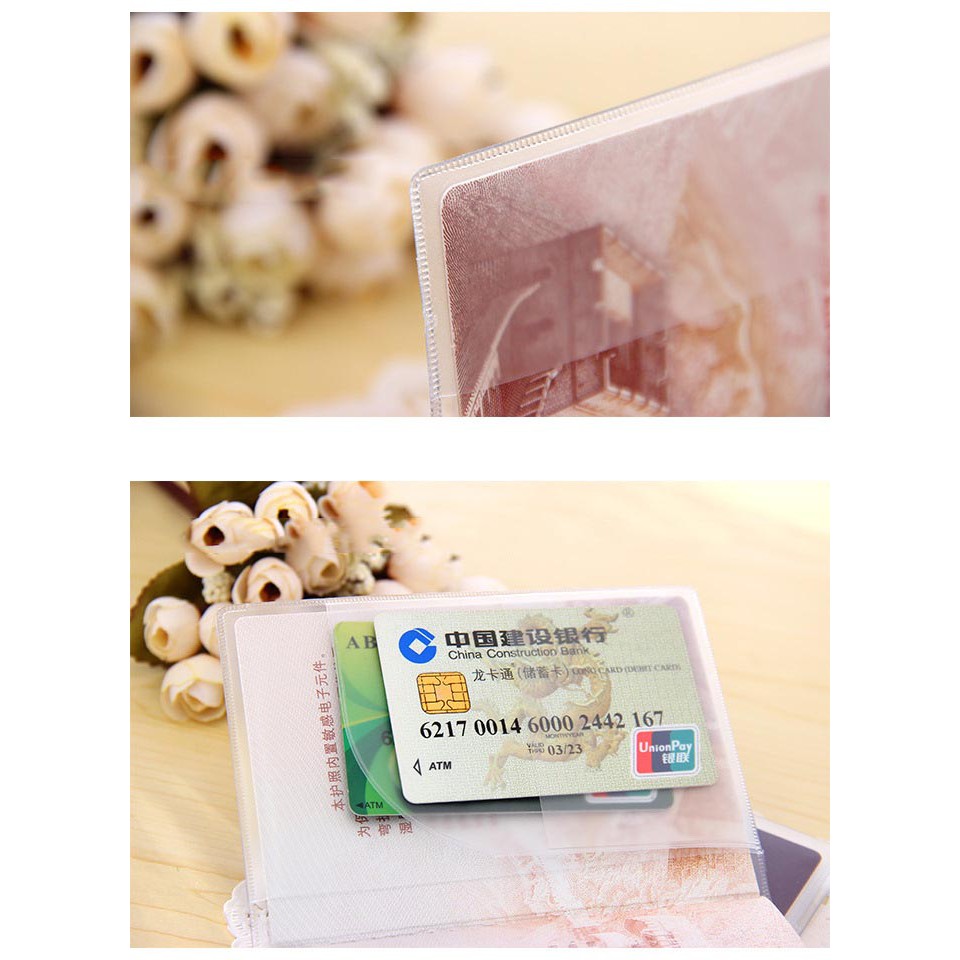 Vỏ bọc passport PVC trong suốt