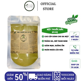 BỘT THUỐC BẮC 24 VỊ - ĐẮP MẶT NẠ RỬA MẶT Ủ TRẮNG BODY (CAM KẾT HÀNG LOẠI 1- MỊN)