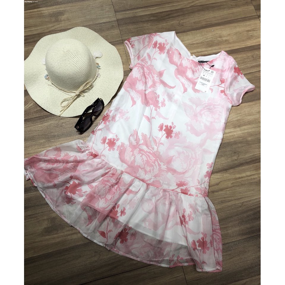 Váy đuôi cá oganza tơ cao