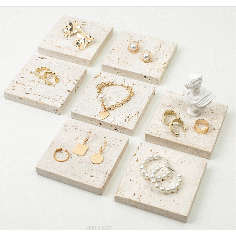 Phiến đá nhỏ, Gạch Lỗ thiên nhiên mới lạ, Tấm Thạch Cao Lỗ giả đá chụp ảnh decor siêu đẹp