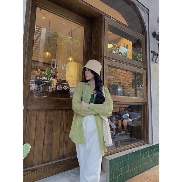 Áo Sơ mi gân vân đũi up