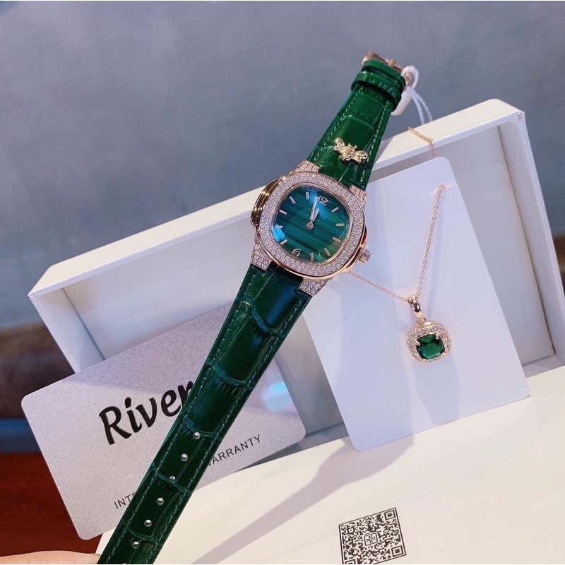 Set đồng hồ nữ Rivero chính hãng size 30mm