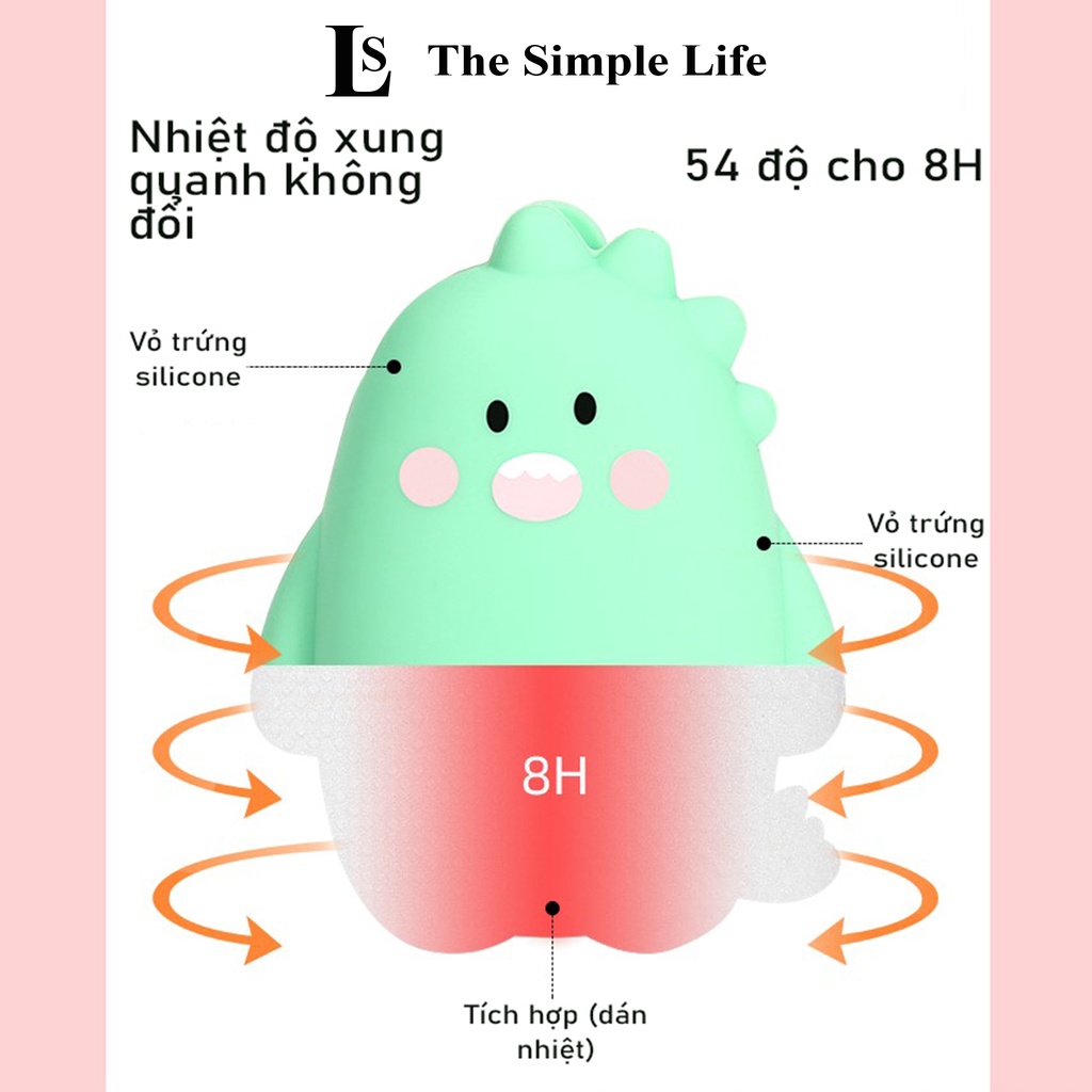 Dụng cụ sưởi ấm tay, 30 lõi sưởi ấm tay mini thông minh nhỏ gọn,trứng làm ấm tay bỏ túi dễ thương dùng 1 lần[CHÍNH HÃNG]