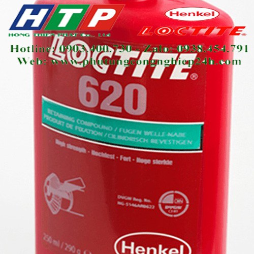 Thông tin kỹ thuật keo loctite 620-50ml