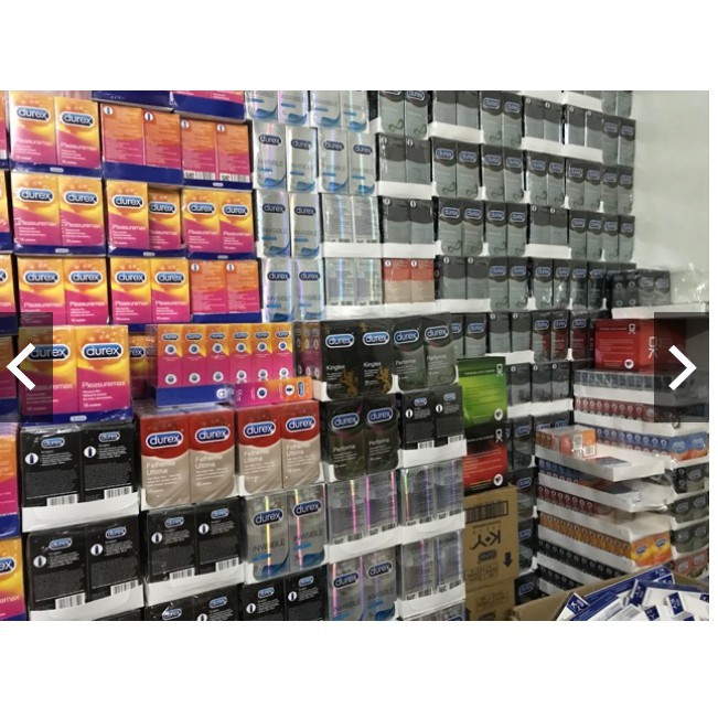 Bộ 3 hộp Baocaosu Durex Kingtex 36 chiếc siêu thị durex trợ giá tặng 1 hộp 3 chiếc