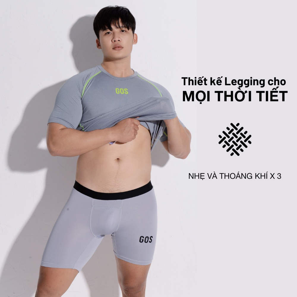 Quần legging ngắn GOS TRAINING S10 2022