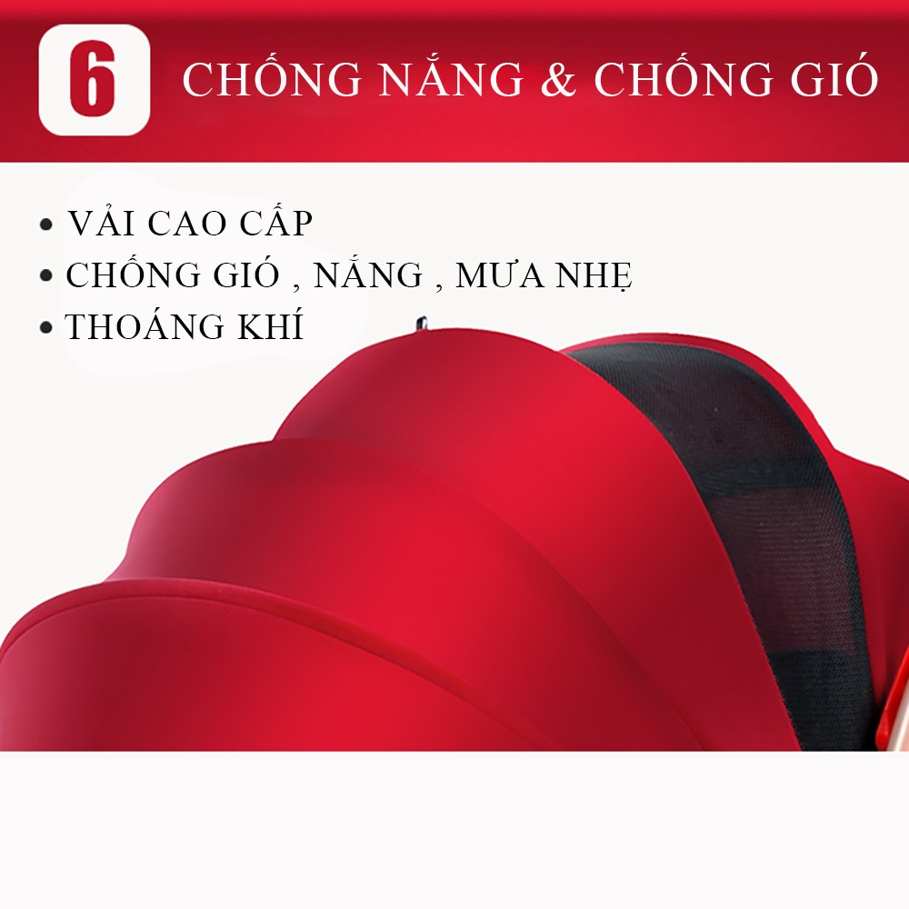 Xe đẩy cho bé,xe đẩy gấp gọn phiên bảo cao cấp 2 chiều có thể nằm ngồi tiện lợi cho bé đi chơi