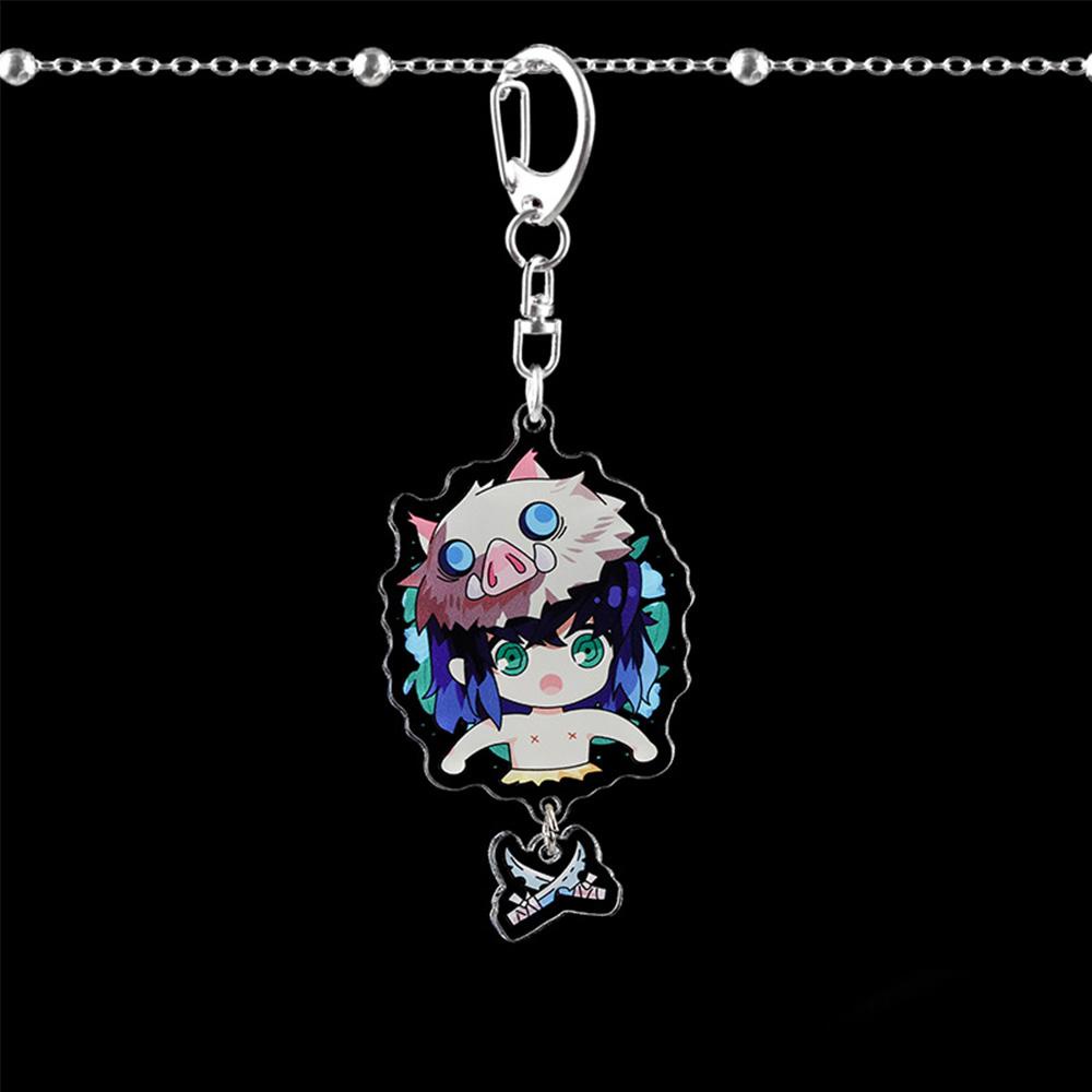 Móc Khóa Hình Nhân Vật Tomioka Giyuu Kamado Tanjirou Kimetsu no Yaiba Trong Phim Hoạt Hình Demon Slayer 15H