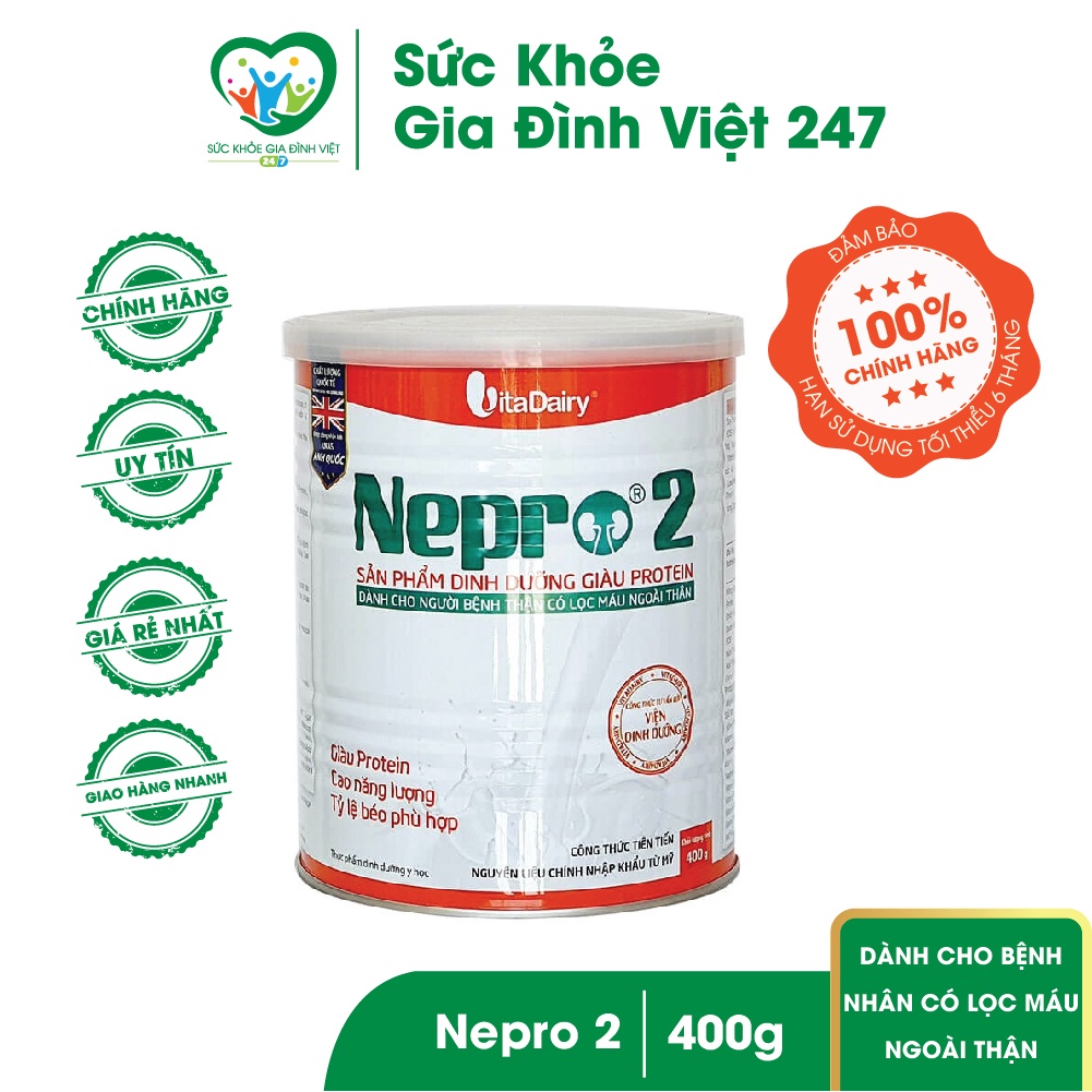 Sữa Nepro 2 (400G) - Dành cho người chạy thận | WebRaoVat - webraovat.net.vn