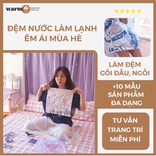 Nệm Nước Đa Năng, Đệm Nước Lót Ghế Ngồi Siêu Mát Họa Tiết Đáng Yêu