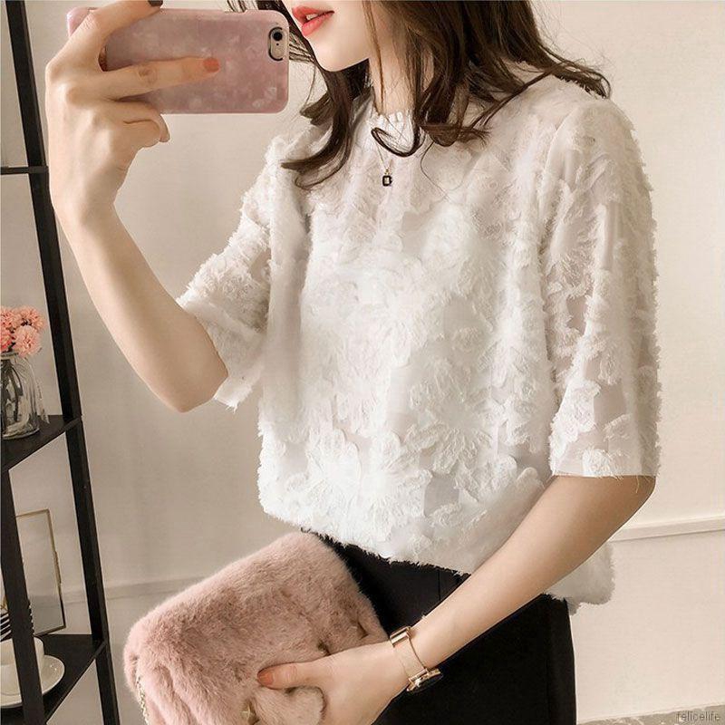 FREESHIP ĐƠN 99K_ Áo sơ mi tay ngắn hoạ tiết hoa thiết kế dáng rộng phong cách retro