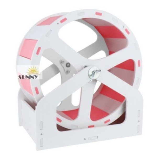 Wheel gỗ Zoog 19.5cm và 21cm, wheel gỗ viền mica cho hamster