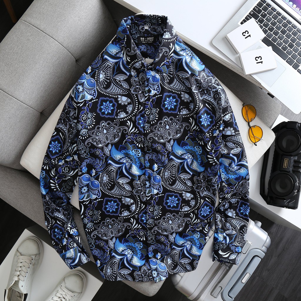 [bigsize < 110kg] ÁO SƠ MI NAM tay dài BIGSIZE | BigBuy360 - bigbuy360.vn