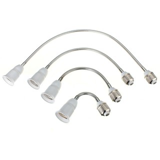 E27 LED Light Bulb Lamp Holder Flexible Extension Adapter Socket