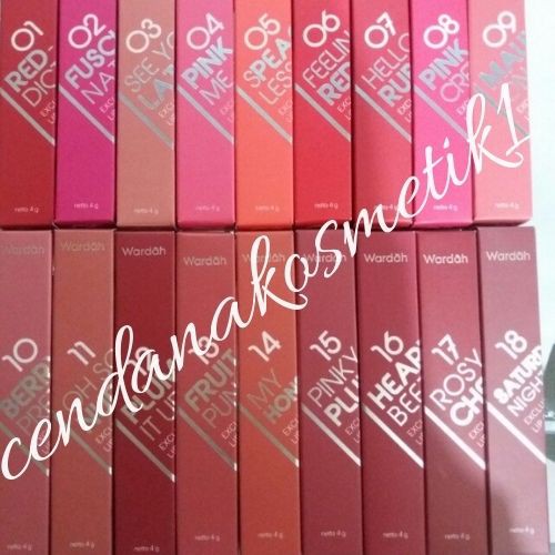 (Hàng Mới Về) Son Lì Dạng Kem Wardah Lên Màu Đẹp | BigBuy360 - bigbuy360.vn