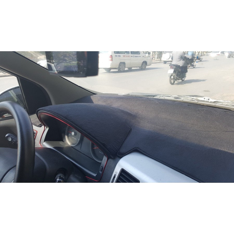 Thảm Taplo Honda CRV 2018-2019-2020 2021 Màu Đen Chất Liệu Nhung Lông Cừu Đế Có Chống Trượt, chuẩn form xe
