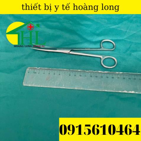Kéo Y Tế -Kéo Cong Nhọn 2 Đầu 16cm Pakistan