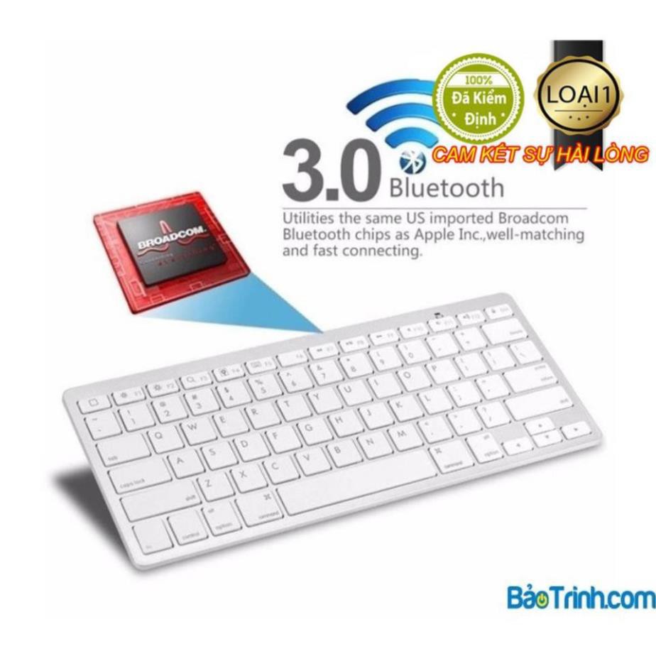 Bàn Phím Bluetooth Không Dây KB-16 - Mini Kết Nối - Iphone, Ipad, Laptop