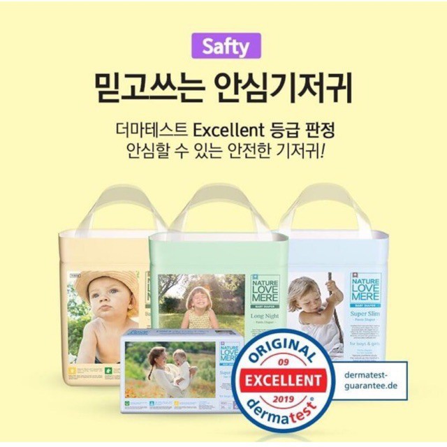 COMBO 4 BỊCH BỈM DÁN/QUẦN NATURE LOVE MERE NỘI ĐỊA HÀN S26/M24/L22/XL20/L22/XL20/XXL18
