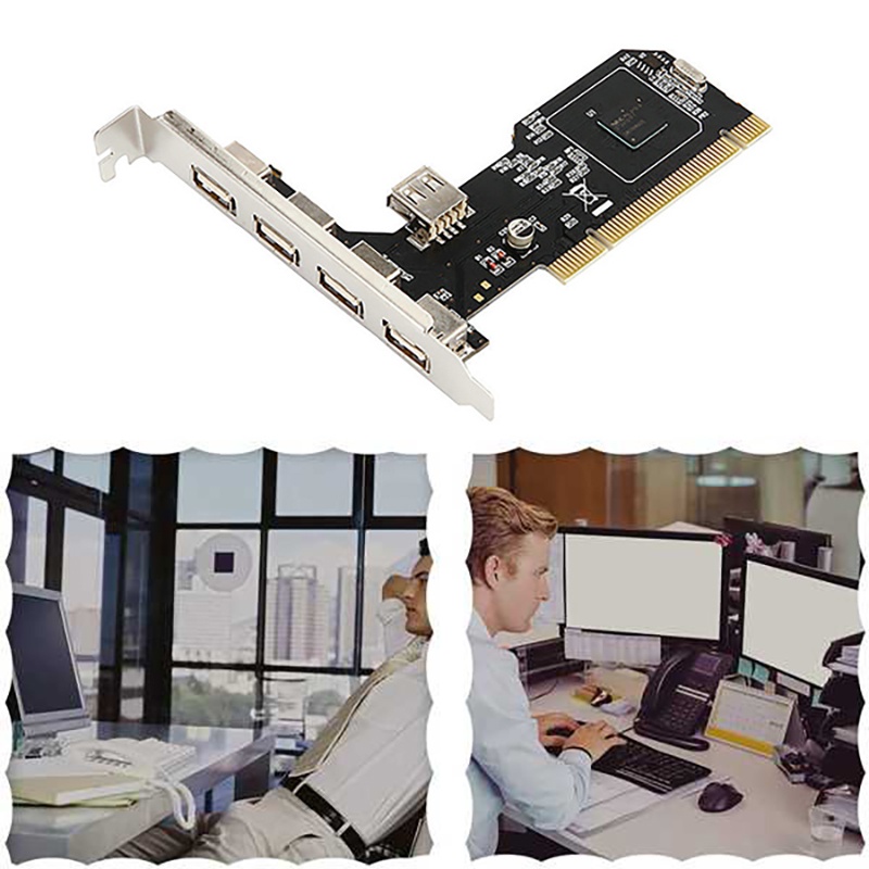 Card Mở Rộng Pci Sang Usb2.0 5 Usb2.0 480mbp Thẻ