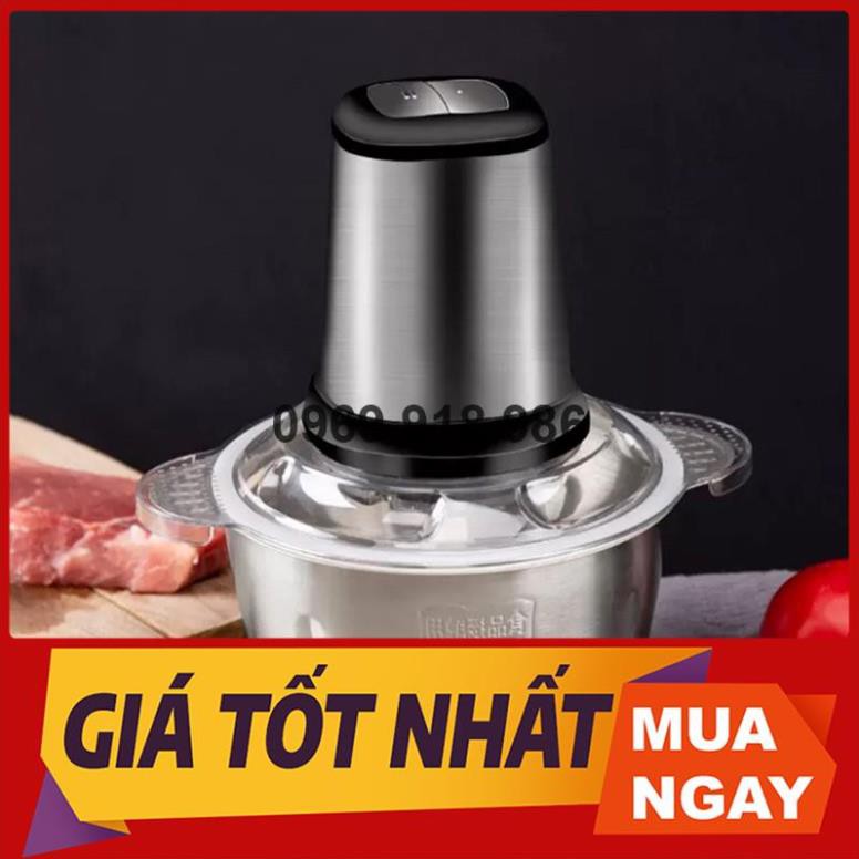 🍁 Máy Xay Thịt Cá Rau Củ Hoa Quả Gia Đình Cối Inox 4 Lưỡi Đa Năng Đẹp Giá Gốc Sỉ Rẻ 🍕 Tổng Kho Gia Dụng Vũng Tàu🍕