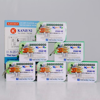 Bộ KatchUp Flashcard Hán Tự N2 (Kanji n2)