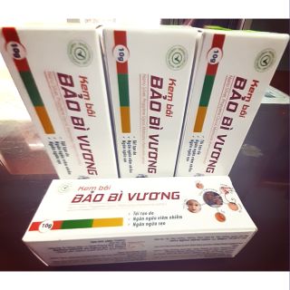BẢO VÌ VƯƠNG kem bôi zona,thủy đậu,chân tay miệng,sởi tuýp 10g