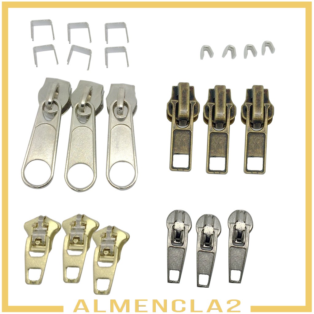 Set 22 đầu khóa kéo bằng kim loại tiện dụng