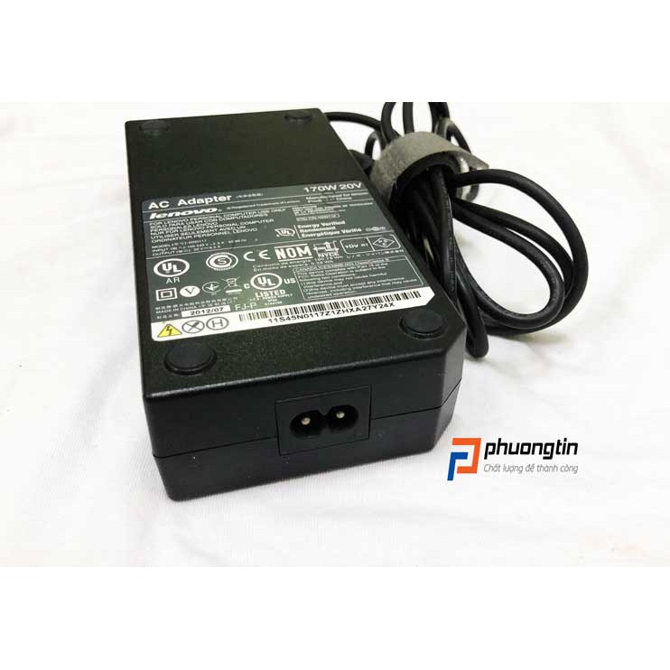 Adapter sạc zin Lenovo Thinkpad 170w 20V 8.5A Kim Lớn W520 W530 45N0117 45N0118 45N0112 45N0113