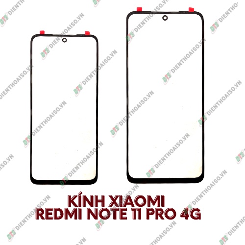 Kính xiaomi redmi note 11 pro 4g (kính ép)