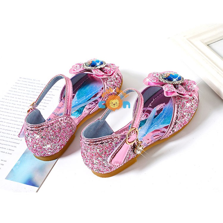 Giày Công Chúa Elsa Kiểu Sandal Cho Bé Gái 3 - 12 Tuổi