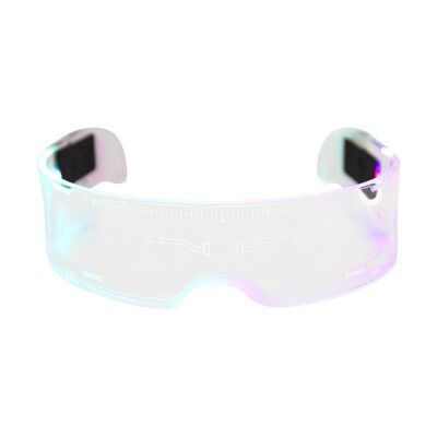 Kính mát có đèn led phát quang nhiều màu phong cách punk cá tính