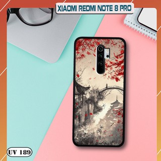 Ốp lưng nhám Xiaomi Redmi Note 8 Pro in hình