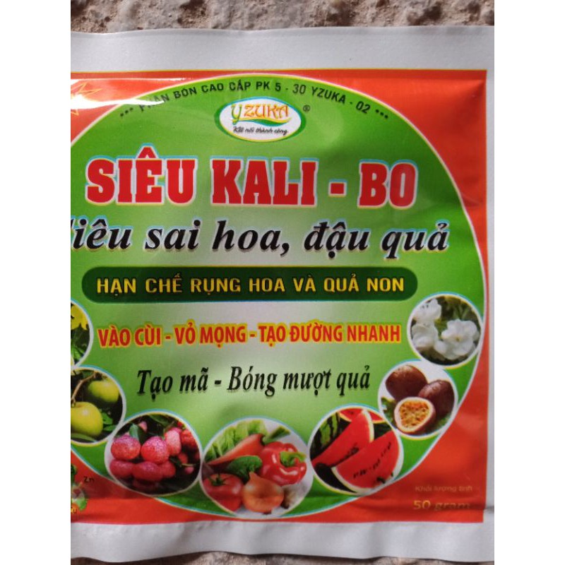 siêu Kalibo siêu ra hoa đậu quả