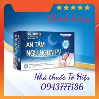 An Tâm Ngủ Ngon PV (Chính hãng) - Giúp an thần, giảm căng thẳng, mất ngủ hộp 50 viên