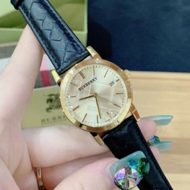 [Siêu Phẩm] [HOT HOT] Đồng hồ nữ Burberry dây da cao cấp -giá rẻ