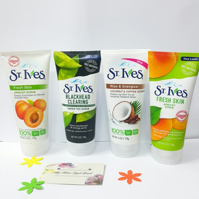 Sữa Rửa Mặt Tẩy Tế Bào Chết St.Ives